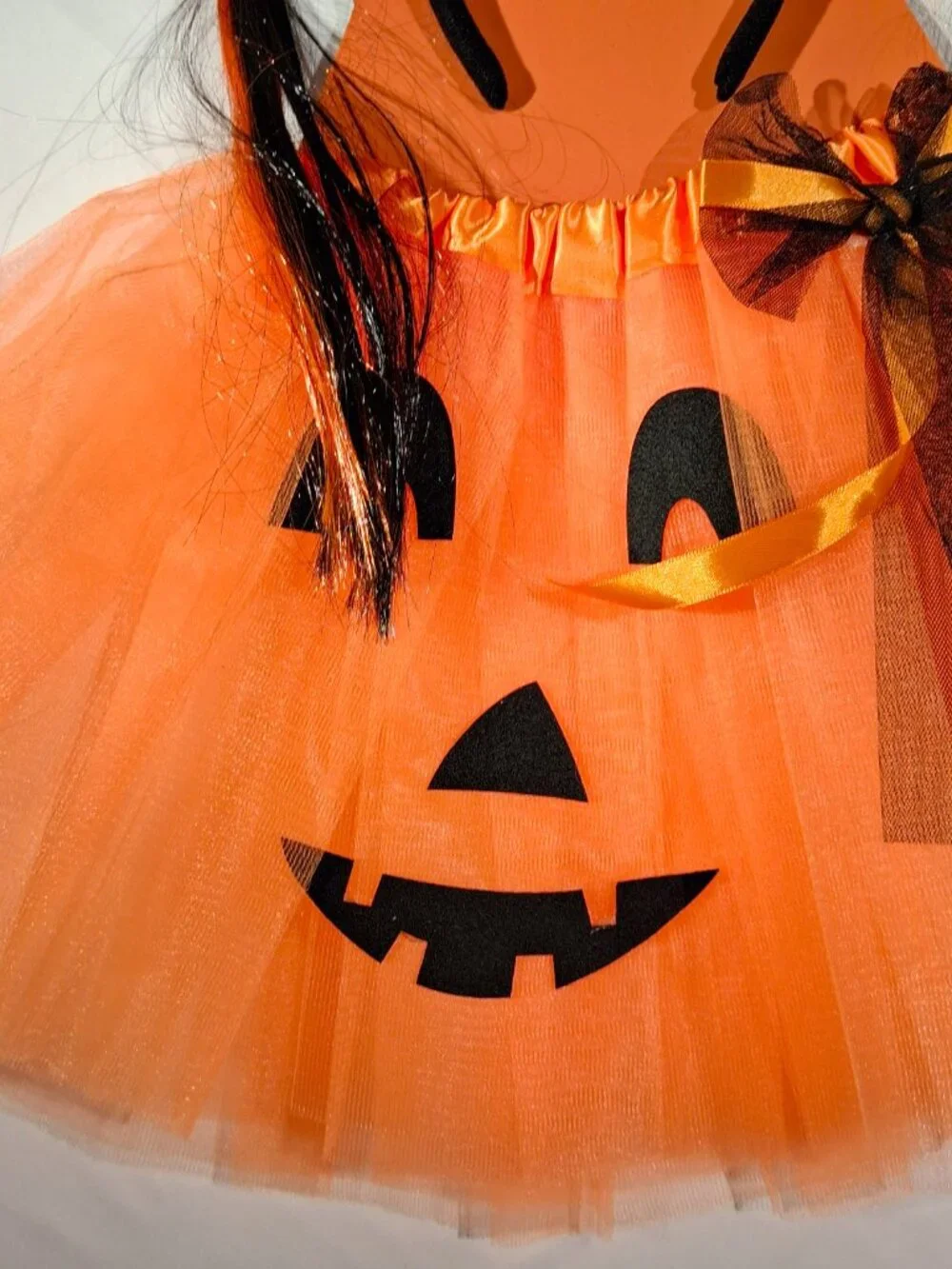 TUTU COSTUME SET  Pumpkin & Fairy Wings  2 sets included  Ages 4+ NEW  Halloween